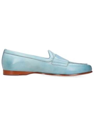 MELVIN & HAMILTON Leren mocassins "ulietta 3" lichtblauw