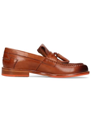 MELVIN & HAMILTON Leren mocassins "Gianna 11" lichtbruin