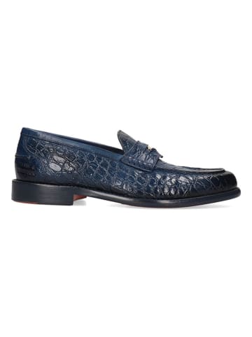 MELVIN & HAMILTON Leren mocassins "Gianna 3" donkerblauw