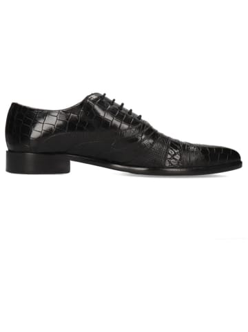 MELVIN & HAMILTON Leder-Schnürschuhe "Toni 43" in Schwarz