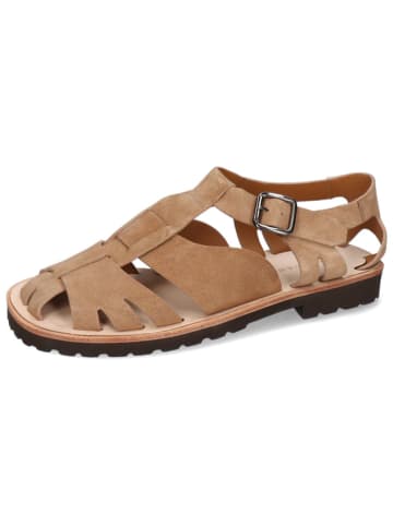 MELVIN & HAMILTON Leren enkelsandalen beige