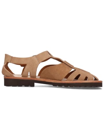 MELVIN & HAMILTON Leren enkelsandalen beige