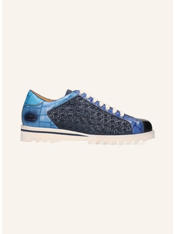 MELVIN & HAMILTON Leder-Sneakers "Hadrian 4" in Dunkelblau/ Hellblau