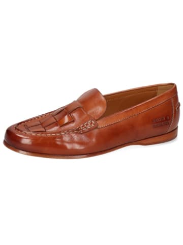 MELVIN & HAMILTON Leren mocassins "Julietta 4" lichtbruin