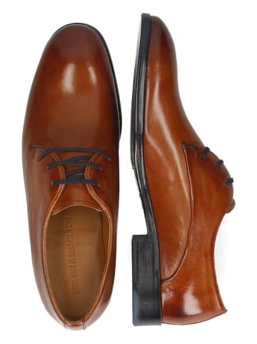 MELVIN & HAMILTON Leren veterschoenen "Primo 1" lichtbruin