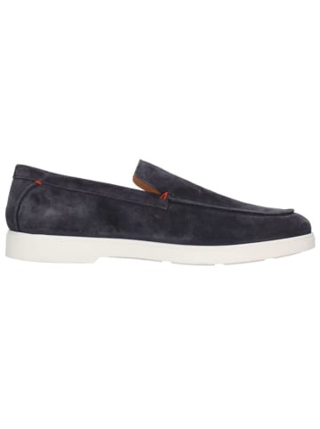 MELVIN & HAMILTON Leren mocassins "Drake 2" donkerblauw