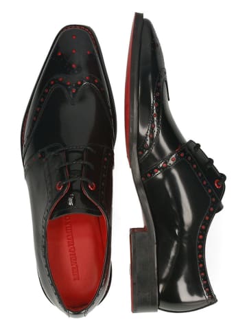 MELVIN & HAMILTON Skórzane trzewiki "Elvis 92" w kolorze czarnym