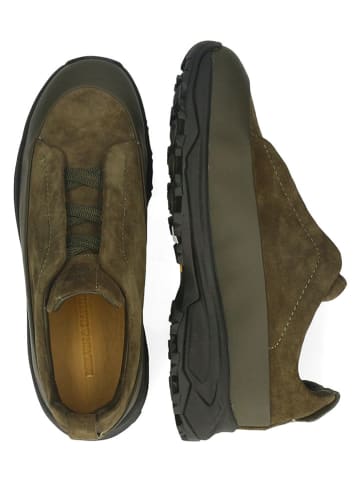 MELVIN & HAMILTON Skórzane slippersy "Clifford 1" w kolorze khaki