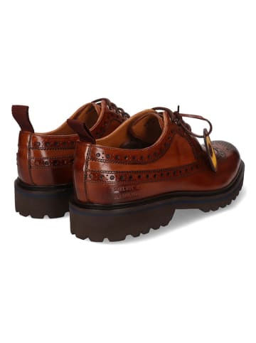 MELVIN & HAMILTON Leder-Schnürschuhe "Pierce 27" in Hellbraun