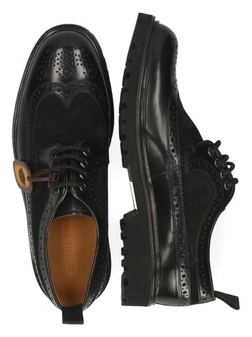 MELVIN & HAMILTON Leren veterschoenen "Pierce 27" zwart