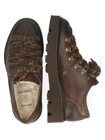 MELVIN & HAMILTON Skórzane trzewiki "Jade 38" w kolorze brązowym