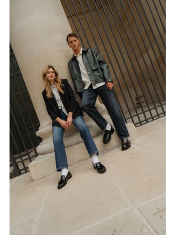 MELVIN & HAMILTON Leren mocassins "Matteo 1" zwart