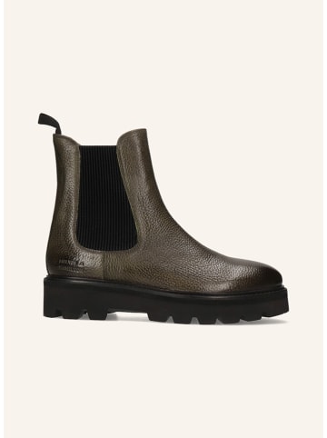 MELVIN & HAMILTON Leder-Chelsea-Boots in Khaki