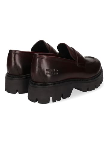 MELVIN & HAMILTON Leren mocassins "Thelia 7' paars