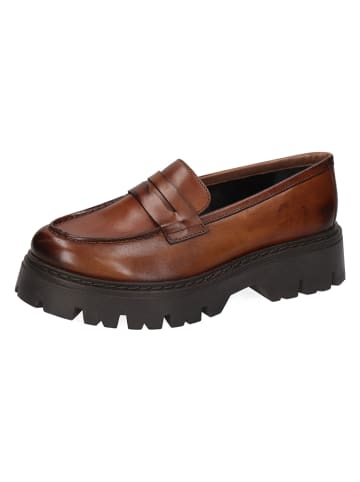 MELVIN & HAMILTON Leren mocassins "Thelia 7" bruin