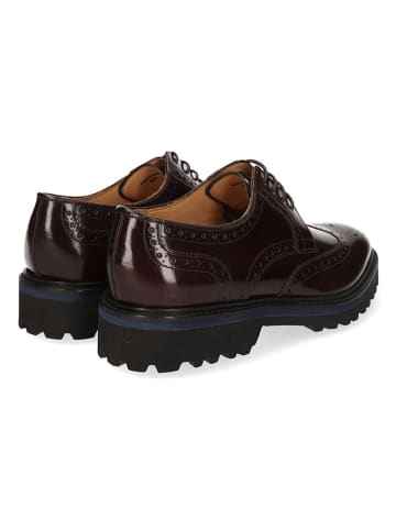 MELVIN & HAMILTON Leder-Schnürschuhe "Matthew 33' in Rot