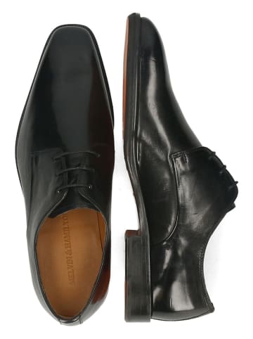 MELVIN & HAMILTON Leren veterschoenen "Stefano 1" zwart
