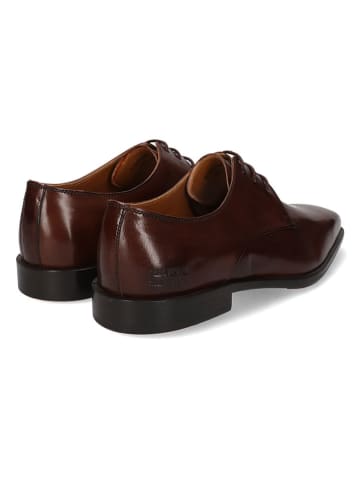 MELVIN & HAMILTON Leren veterschoenen "Stefano 1" bruin