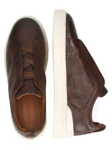 MELVIN & HAMILTON Skórzane sneakersy "Jax 1" w kolorze brązowym