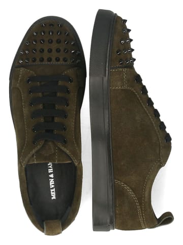 MELVIN & HAMILTON Leder-Sneakers "Harvey 12" in Khaki