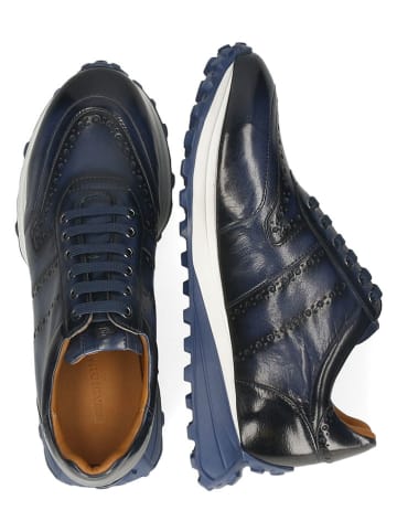 MELVIN & HAMILTON Leder-Sneaekers "Richmond 1" in Dunkelblau