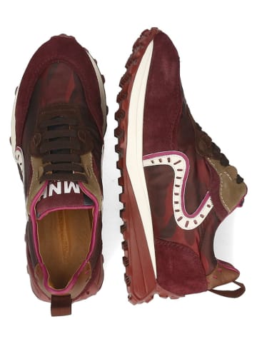 MELVIN & HAMILTON Leren sneakers "Richmond 8" rood/crème