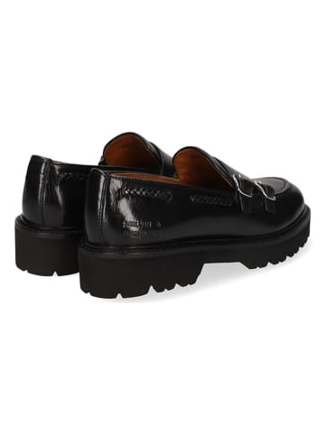 MELVIN & HAMILTON Leder-Mokassins "Regine 22" in Schwarz
