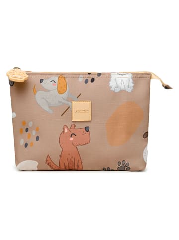 Puccini Kosmetiktasche - (B)22 x (H)15 x (T)5 cm in Beige in Beige