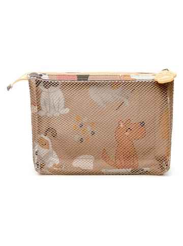 Puccini Kosmetiktasche - (B)22 x (H)15 x (T)5 cm in Beige in Beige