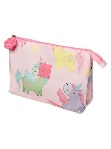 Puccini Kosmetyczka w kolorze jasnoróżowym - 22 x 15 x 5 cm