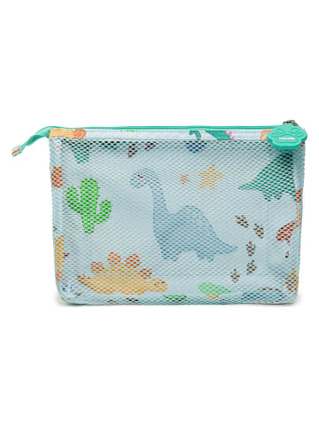 Puccini Kosmetyczka w kolorze turkusowym - 22 x 15 x 5 cm