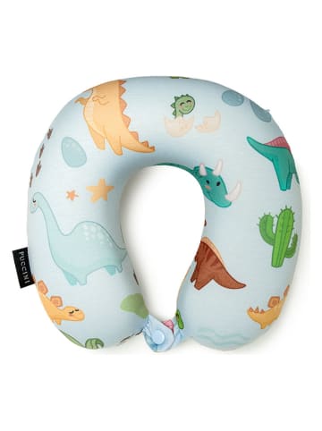 Puccini Reisekissen in Türkis - (B)24 x (L)24 cm  