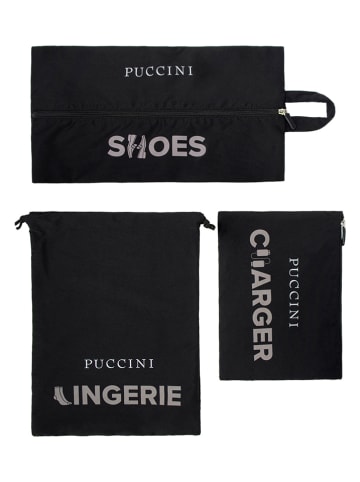 Puccini 6-częściowy zestaw w kolorze czarnym