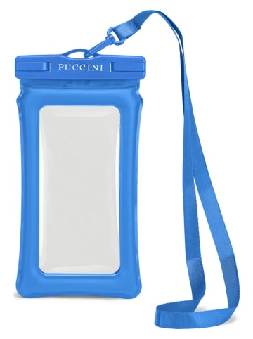 Puccini Handytasche in Blau - (B)11 x (H)21 x (T)1.5 cm