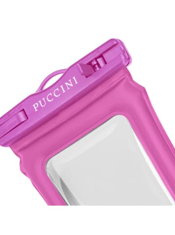 Puccini Torebka w kolorze jasnoróżowym na telefon - 11 x 21 x 1,5 cm