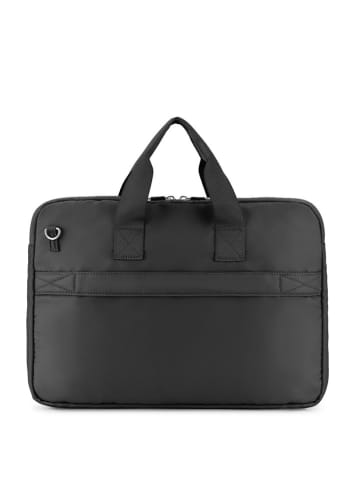 Puccini Torba w kolorze czarnym na laptopa - 40 x 28 x 6 cm