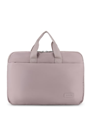 Puccini Torba w kolorze jasnoróżowym na laptopa - 40 x 28 x 6 cm