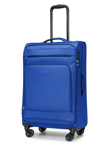 Puccini Trolley "Kos" in Dunkelblau - (B)43 x (H)69 x (T)25,5 cm 