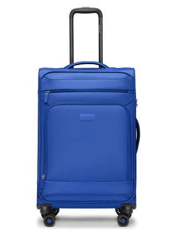 Puccini Walizka "Kos" w kolorze granatowym - 43 x 69 x 25,5 cm