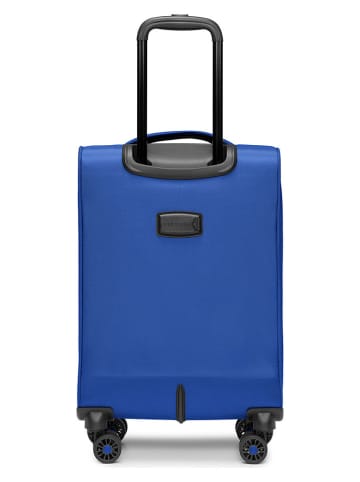 Puccini Walizka "Kos" w kolorze granatowym - 36,5 x 56 x 22,5 cm