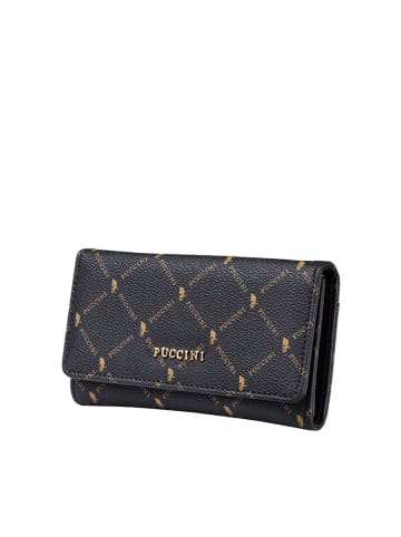 Puccini Portfel w kolorze granatowym - 16 x 9 x 3 cm