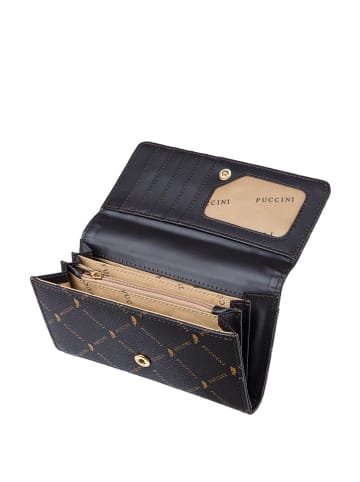 Puccini Portfel w kolorze granatowym - 16 x 9 x 3 cm