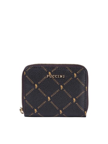 Puccini Geldbörse in Dunkelblau - (B)11 x (H)10 x (T)2 cm