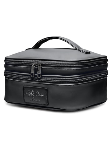 Puccini Kosmetyczka w kolorze czarnym - 23,5 x 12,5 x 28,5 cm