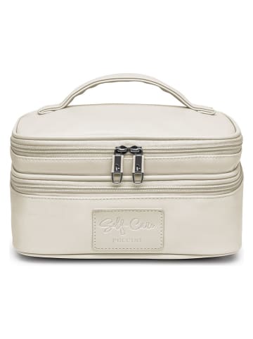 Puccini Kosmetiktasche in Beige - (B)23,5 x (H)12,5 x (T)28,5 cm