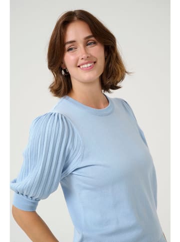 Kaffe Bluse in Hellblau