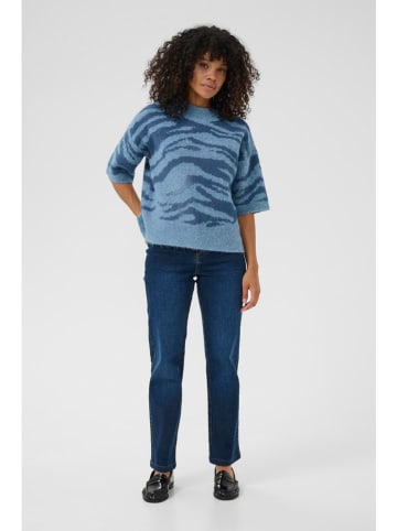 Kaffe Pullover in Blau