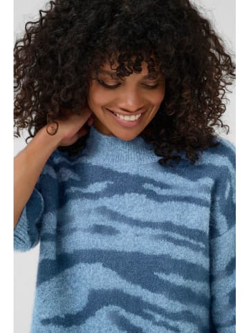 Kaffe Pullover in Blau