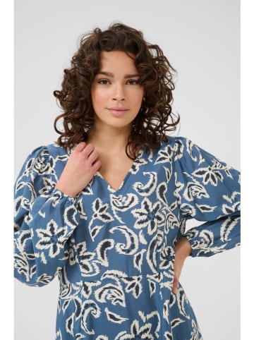 Kaffe Kleid in Hellblau