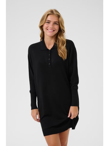 Kaffe Kleid in Schwarz